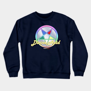 Divine Acid Logo Crewneck Sweatshirt